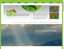 Tablet Screenshot of gecosistema.com